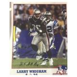 Larry Whigham signed