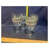 Libbey Christmas Goblets