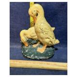 Vintage cast iron door stop