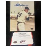Ted Williams signed