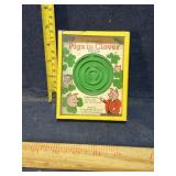Pigs in Clover puzzle dexterity game, made in Engl