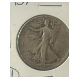 1/2 dollar walking liberty