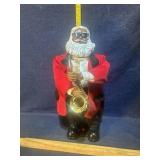 Animated Sax playing santa