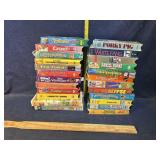VHS tapes, most of the kids