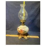 Electrified oil lamp