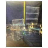 Acrylic holders for beanie babies