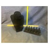 Ring holder and necklace holder