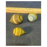 Old wooden Topps