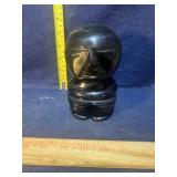 Obsidian sculpture