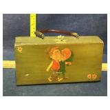 Wooden purse