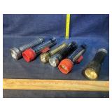 vintage flashlights
