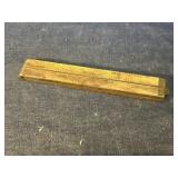 Old folding ruler