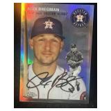 Alex Bregman Signed