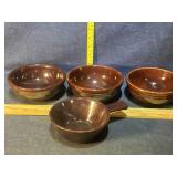 Pottery bowls