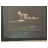 Antique magic lantern glass slide