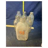Milk bottles