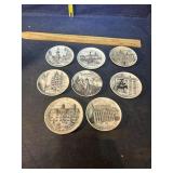 Miniature German collector plates