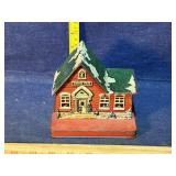 Schoolhouse coin bank