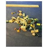 Model train signs