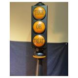 Trick or Treat light pole