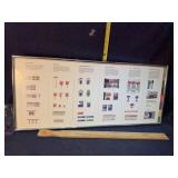 Framed model train dï¿½cor