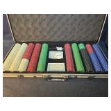Weighted poker set