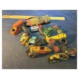 Old toy parts