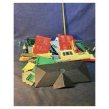 Model train scenery