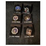 US space program pins