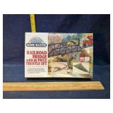 Railroad bridge 28 piece trestle set