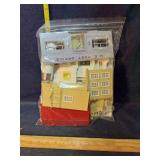Model train scenery