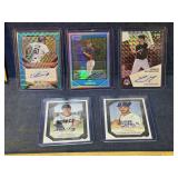 Autographed trading cards
