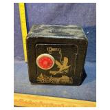 Metal coin bank by Superior Toy Co