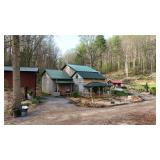 22 Acres with a Remodeled 19th Century 3 Bedroom Cabin in Harrison County