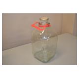 Gallon Glass Milk Jug with Tebay Dairy Cap