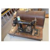 Western Electric Sewing Machine in Case