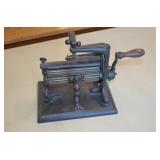 M Greenwood Fluting Machine