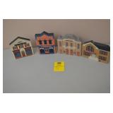 Lot of 4 Hand Painted Cat