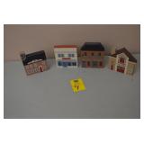 Lot of 4 Hand Painted Cat