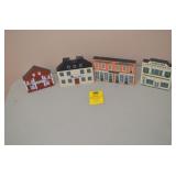 Lot of 4 Hand Painted Cat