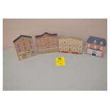 Lot of 4 Hand Painted Cat