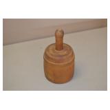 Round Antique Buttermold