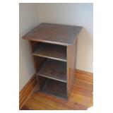 Small Wood Bookcase 13.5x17x28" Tall