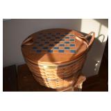 Longaberger Checkers/Corn Basket