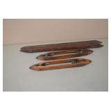 Lot of 3 Loom Shuttles