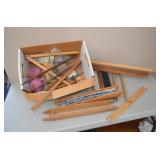 Box Lot Weaving Loom Supplies & Shuttles