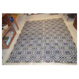 87x69" Early Lightweight Cover Hemmed on One Side