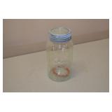 Crown Imperial Jar with Glass Lid