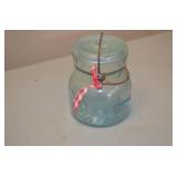 Atlas Easy Seal Blue Jar with Lid