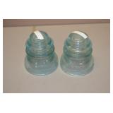 Lot of 2 Withall USA Made Insulators